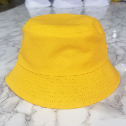 Children Cotton Bucket Hats Summer Sunscreen Panama Hat Boy