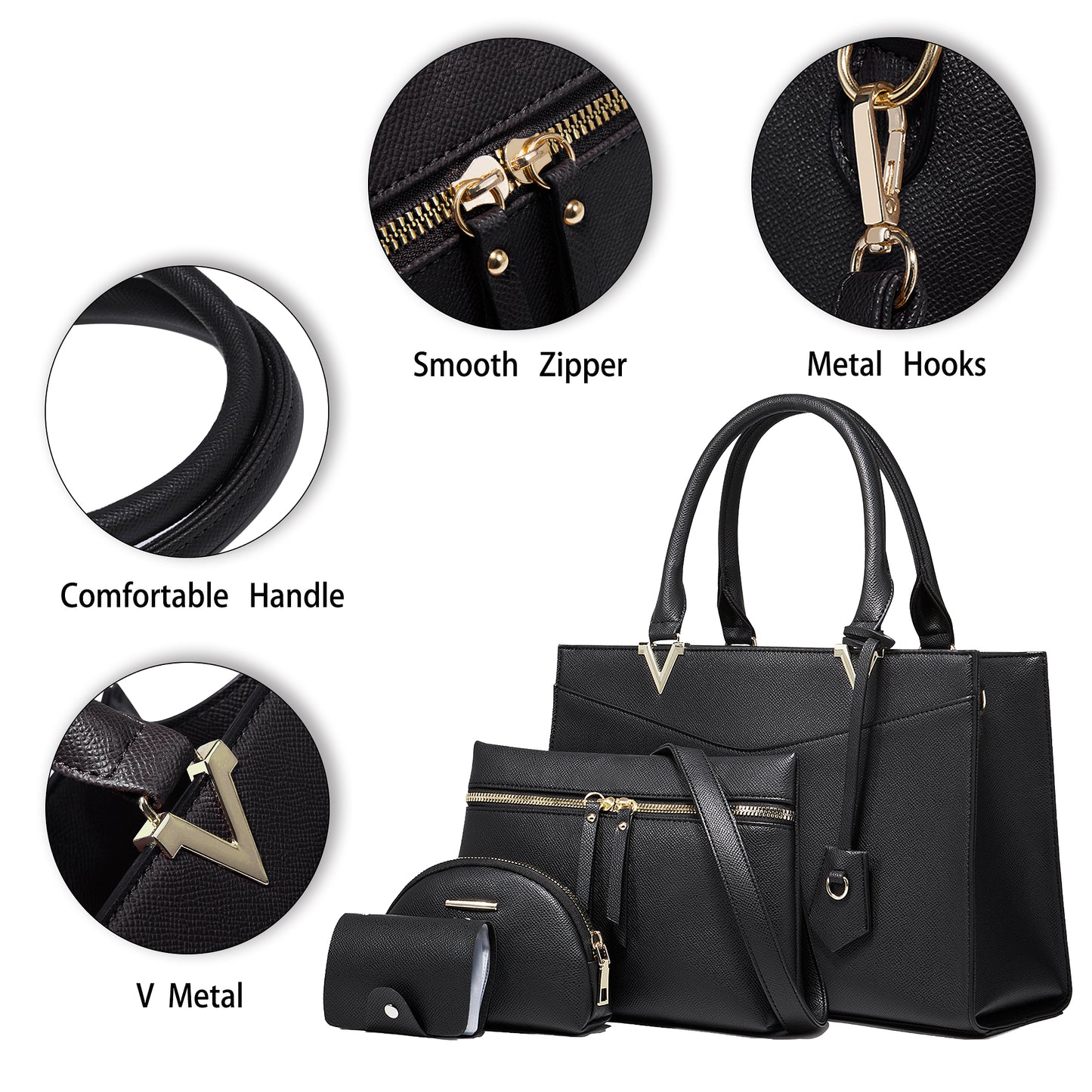 2021 Ladies Bags Handbag Set Luxury v Tote Bag Women Hand Bags