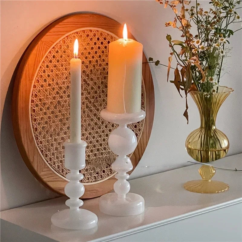 Candle Holders Home Decor Wedding Decoration Table Centerpieces Candle Glass