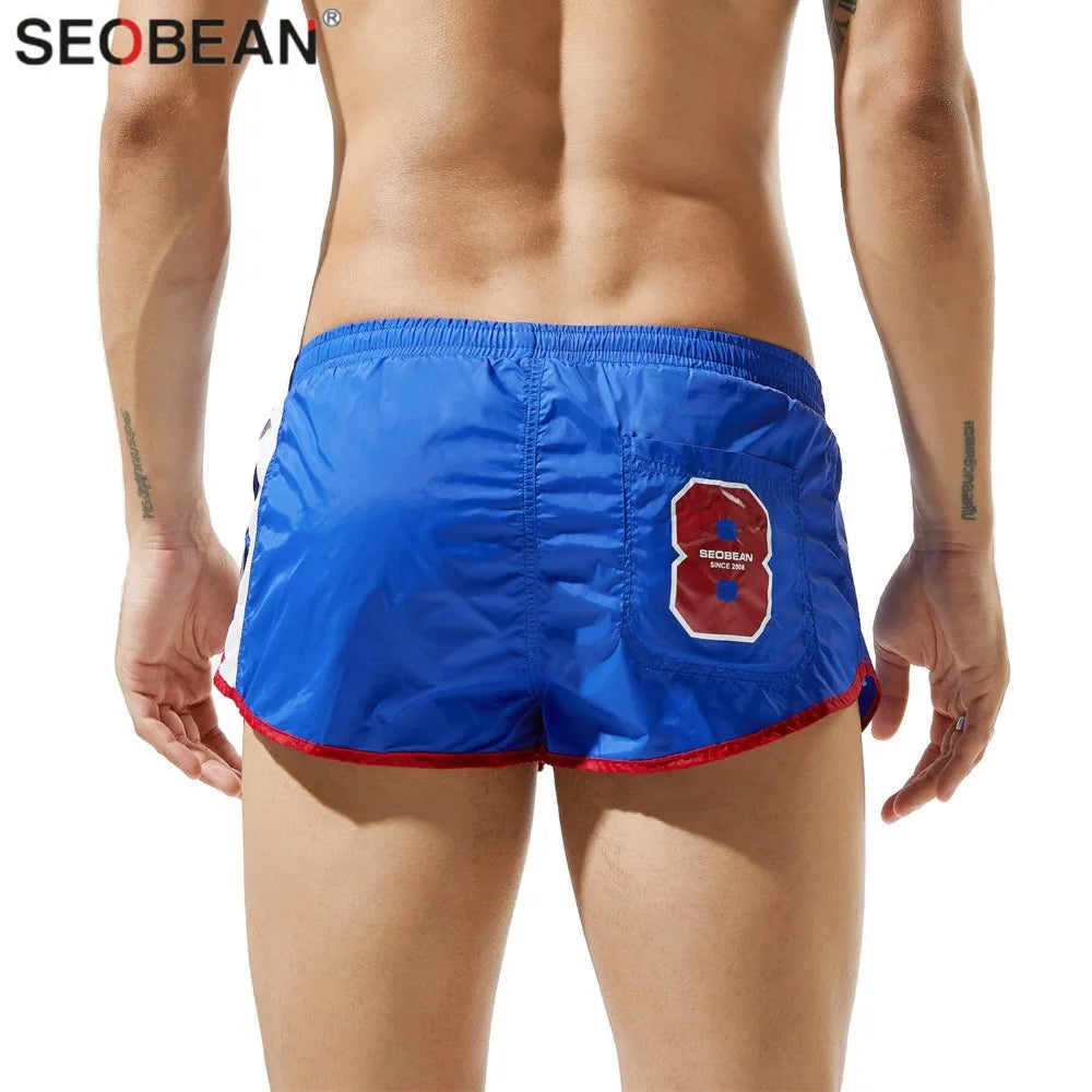 SEOBEAN Shorts Mens Bermuda Beach Men Shorts Male Brand Board Shorts Men's Short