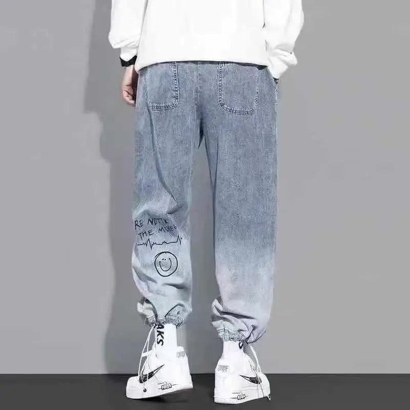 High Quality Fashion Men's Cargo Pants Hip Hop Trend Streetwear Jogging Pants