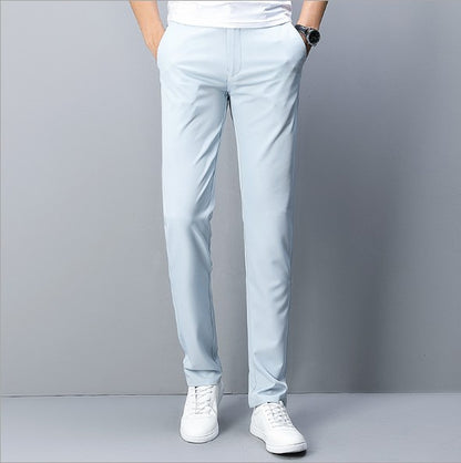 Hot Sale Mens Suits Pants Formal Business Latest Light Color Dress Trousers