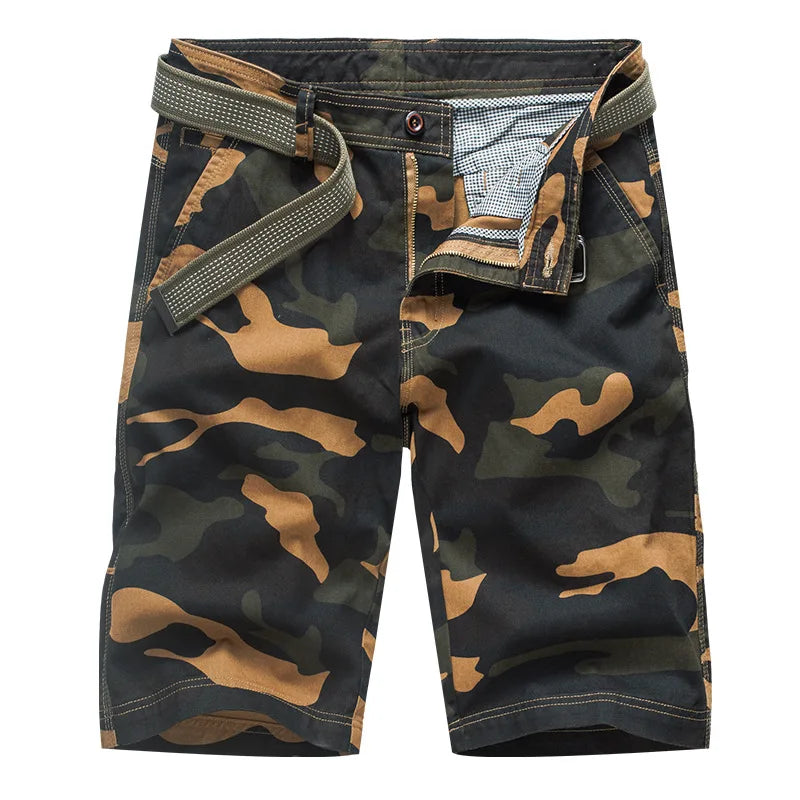 Camouflage Mens Military Cargo Shorts 2024 Brand New Army Tactical Camo Shorts