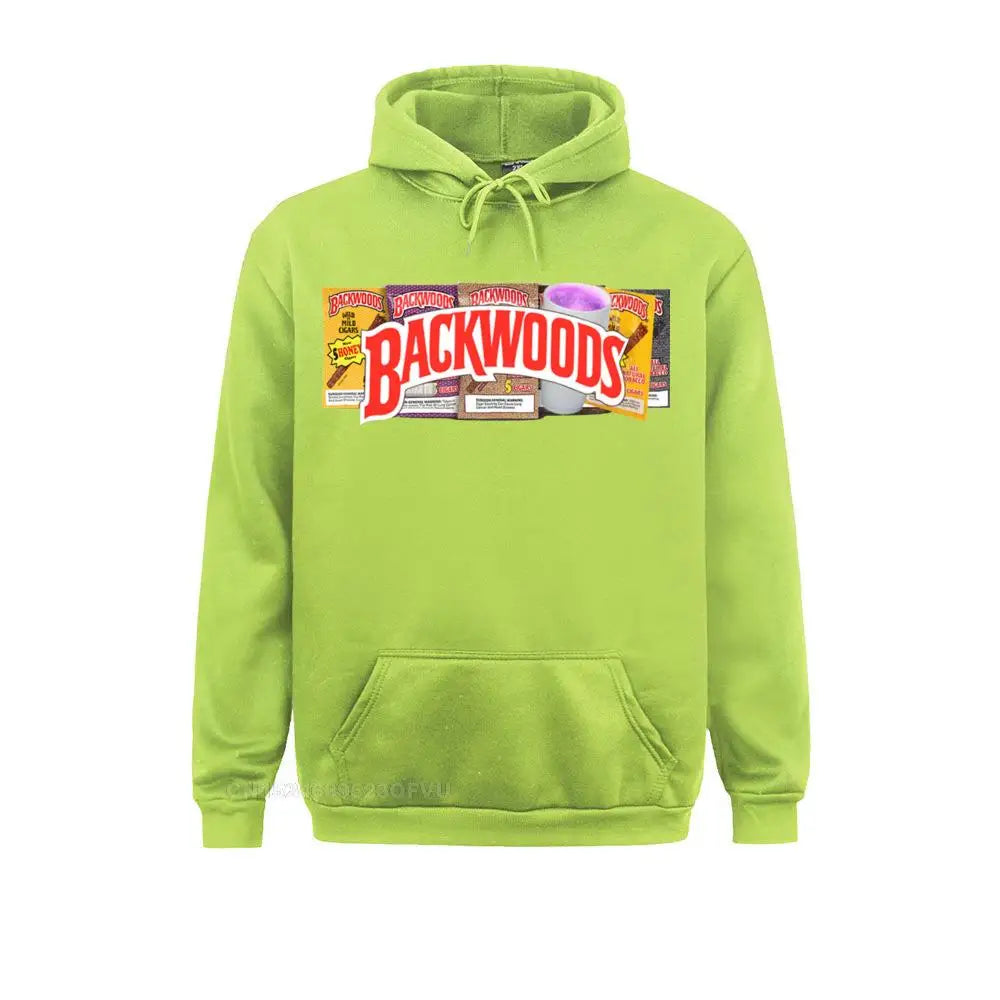 Backwoods Pullover Hoodie Vintage Hiphop Hoodie Funny Pullover