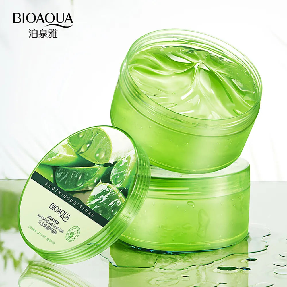 Bioaqua Natural Aloe Vera Gel Face Cream Moisturizing Blackhead Removal Creams