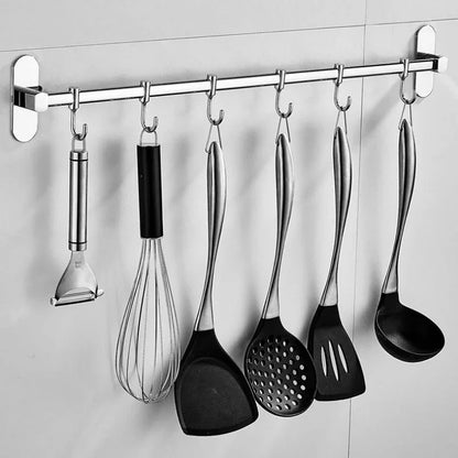 Punch-Free Hook Racks Kitchen Storage Rack Knife Wall Hanging Storage