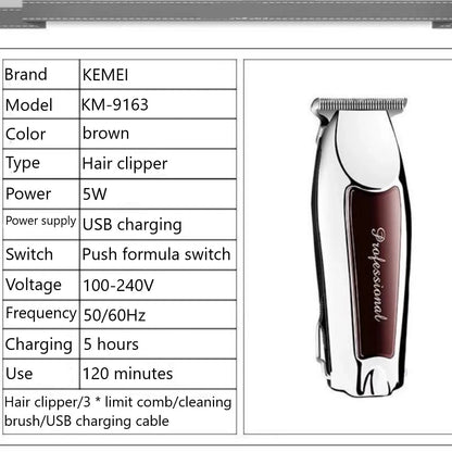 Kemei Professional Hair Cutting Machine Electric Hair Trimmers Beard Shaver