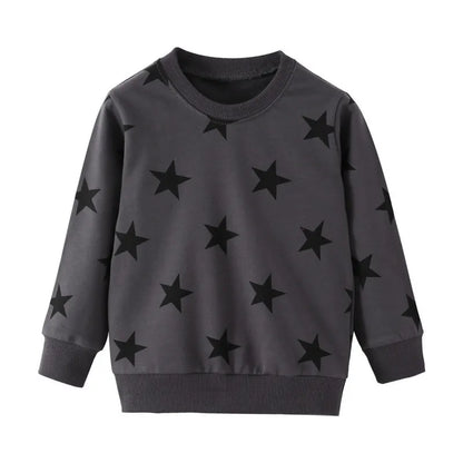 Jumping Meters New Arrival Animals Kids Sweatshirts Cartoon Boys Girls