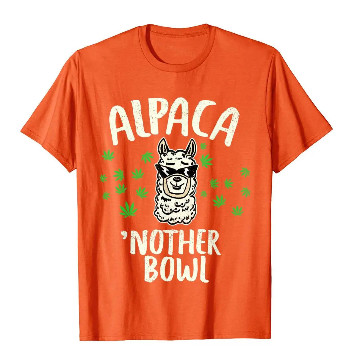 Alpaca 'Nother Bowl Funny Marijuana Weed Smoker T-Shirt High Quality Novelty