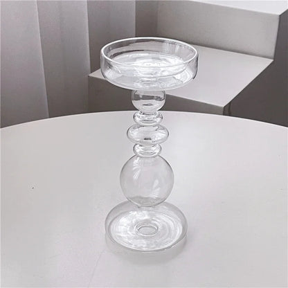 Candle Holders Home Decor Wedding Decoration Table Centerpieces Candle Glass