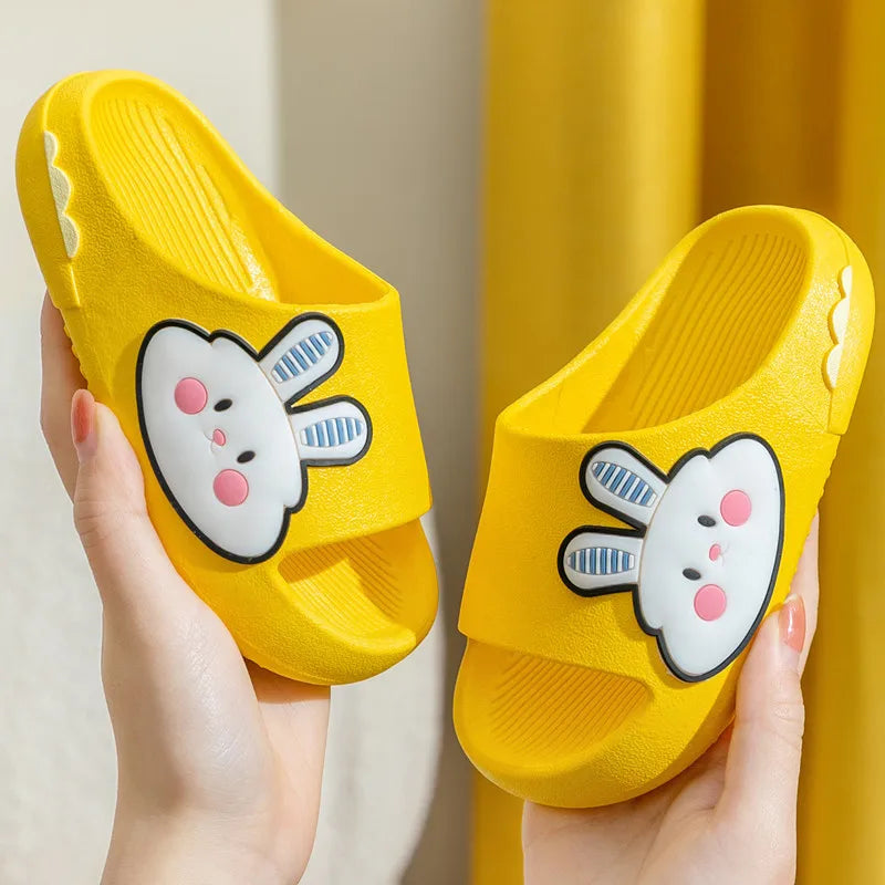 Kids Slippers for Boys Girls Cartoon Shoes Summer Toddler Flip Flops Baby