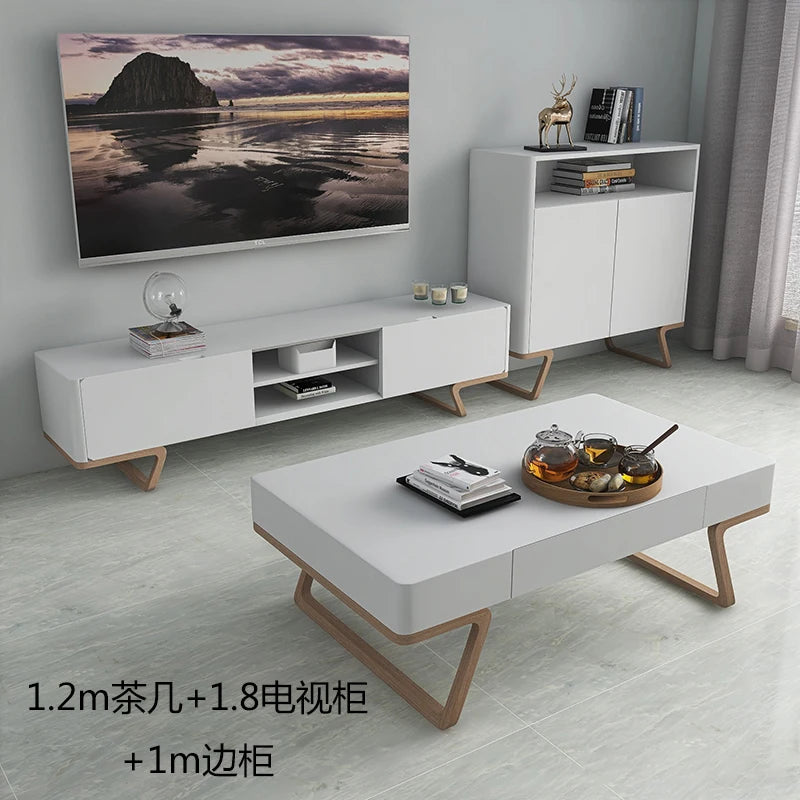 Living Room Designer Coffee Tables Storage Cabinet Bedroom Side Table