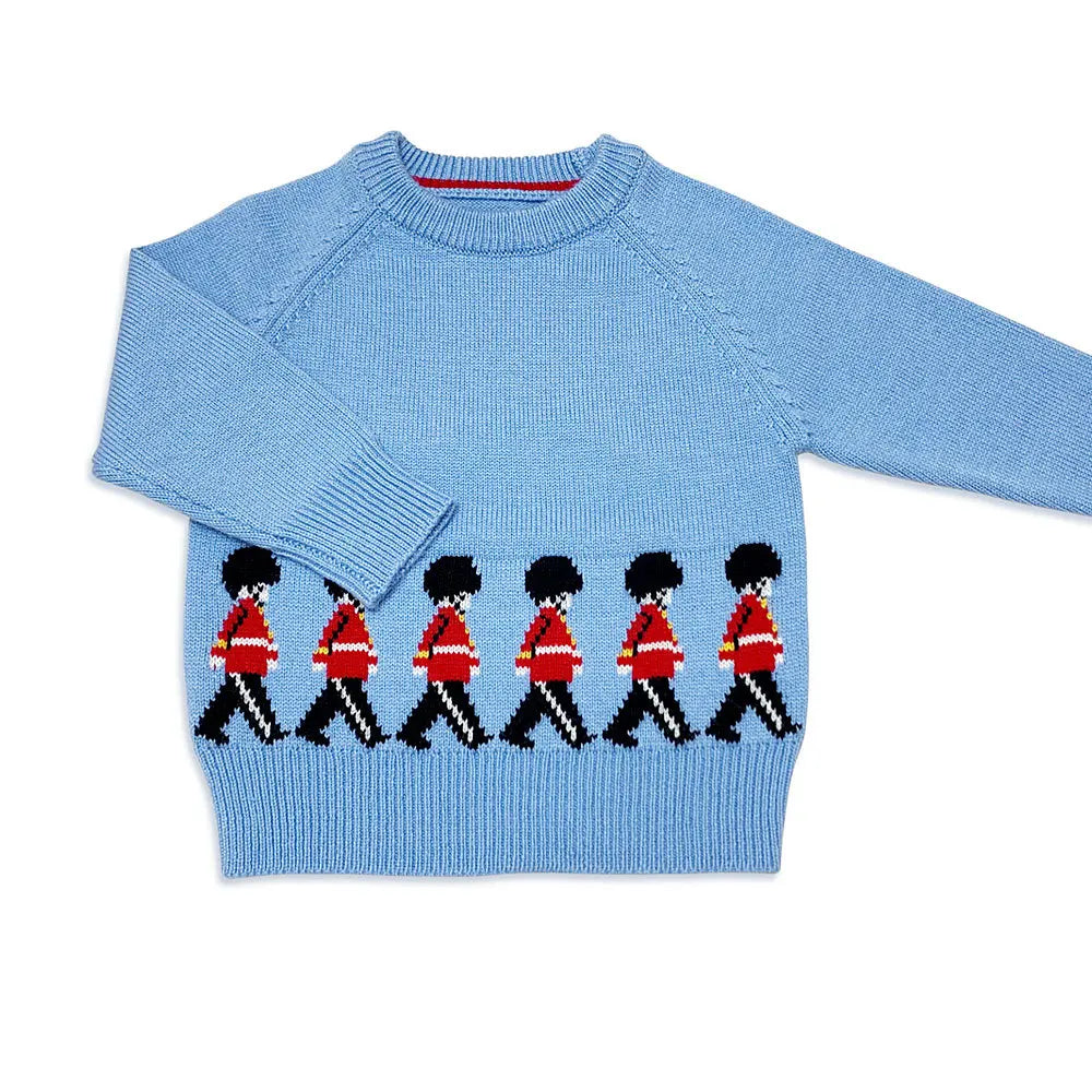 Boys Pullover Sweater Baby Tops Spanish Toddler Knitted Cartoon Sweater