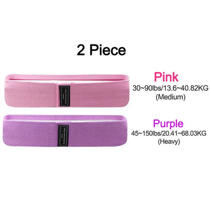 1/2/3PCSLot Fitness Bands Fitness Rubber Band Elastic Yoga Resistance Bands