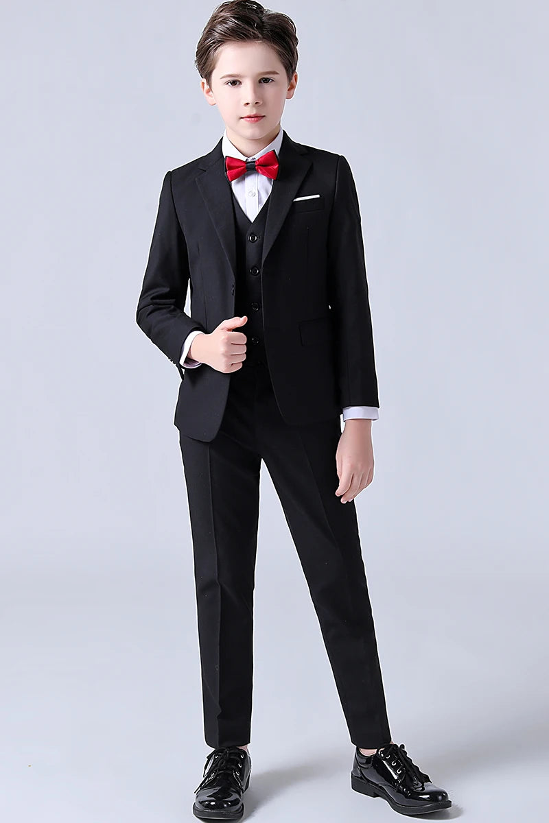 Formal Boys Dress Suit Flower Spring Autumn Child Wedding Party