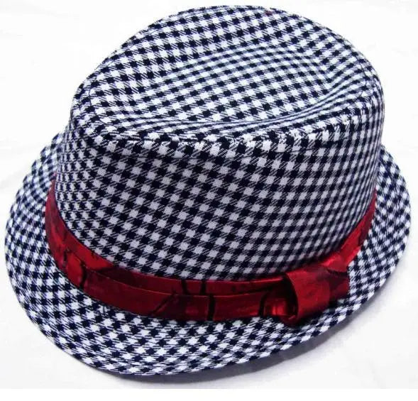 2022 Retail Solid Fashion Boys Fedora Top Hats for Kids Fedoras Baby Cap Dicer