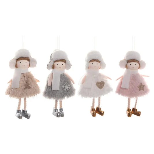 2024New YearKids Navidada Gifts Angel Doll Christmas Ornaments Merry Christmas