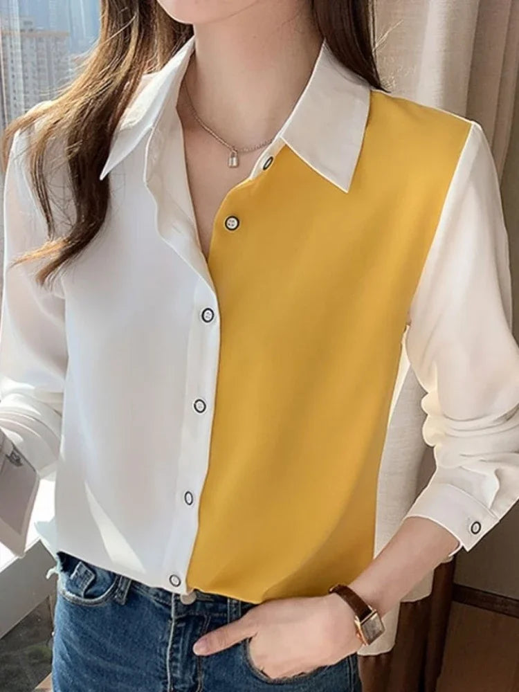 Blusas Mujer De Moda Summer Top Female Women Shirts Women's White Elegant Shirt