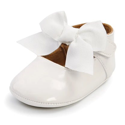 Newborn Baby Shoes Baby Boy Girl Shoes Girl Classic Bowknot Rubber