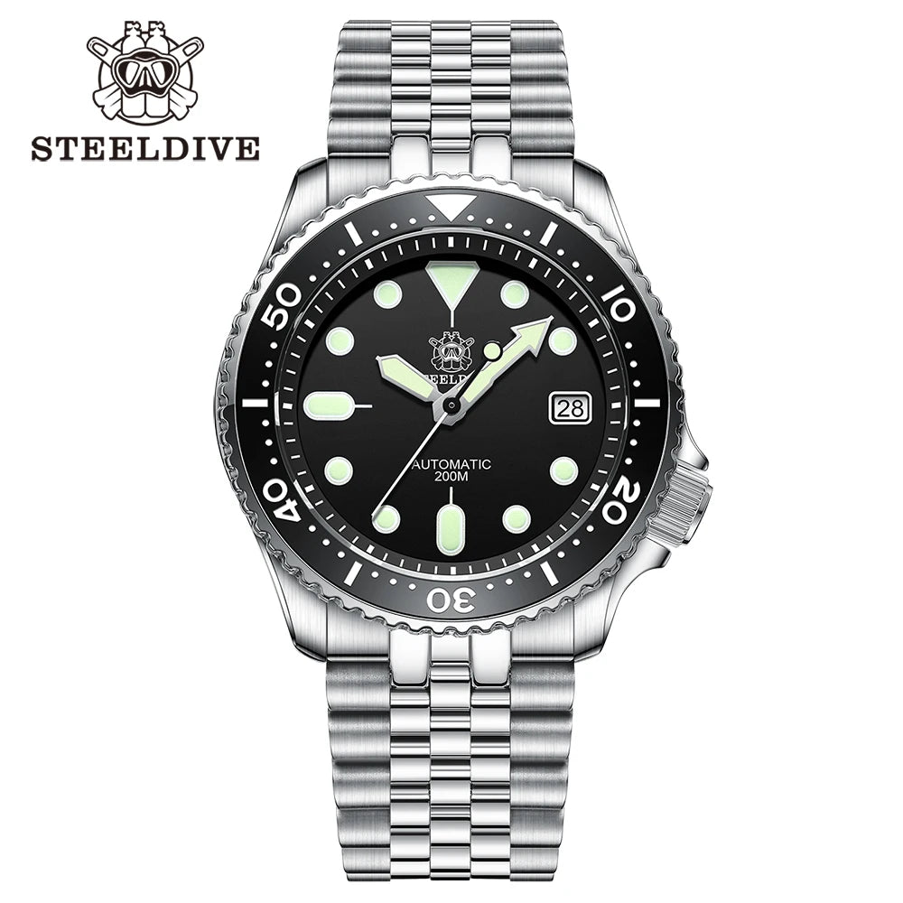 Steeldive SD1996 Men's Watch Dive Watch Automatic Mechanical Men's Watch