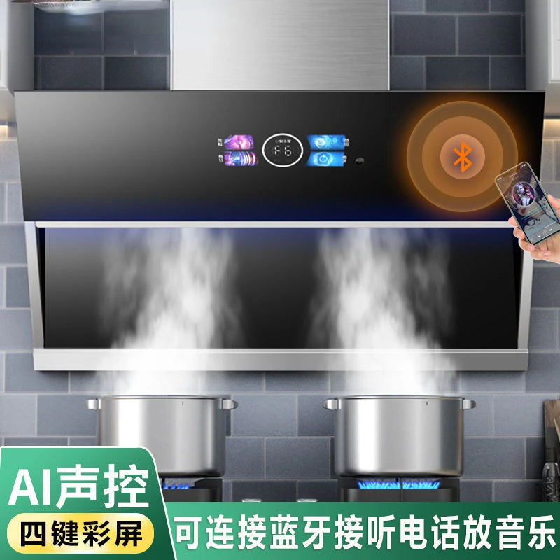 Household Kitchen Cleaning Hoods Extractors Smoke Downdraft Cooker