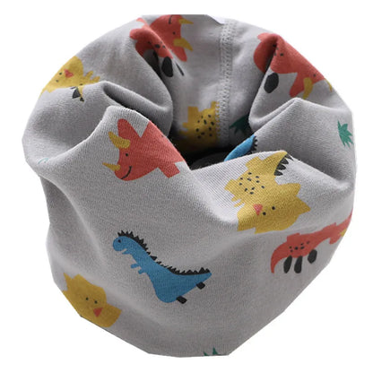 New Autumn Winter Girls 100% Cotton Scarf Children Scarf