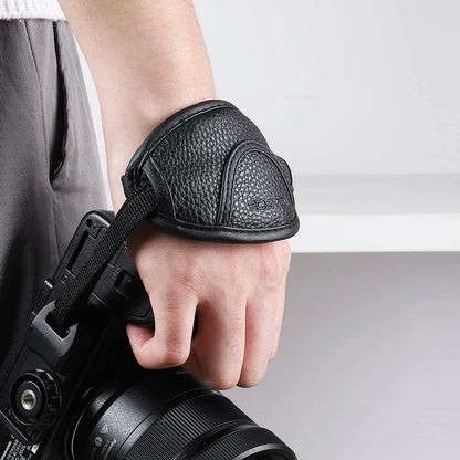 Universal Camera Wrist Strap Belt for Canon/Nikon/Sony DSLR Cameras Leather