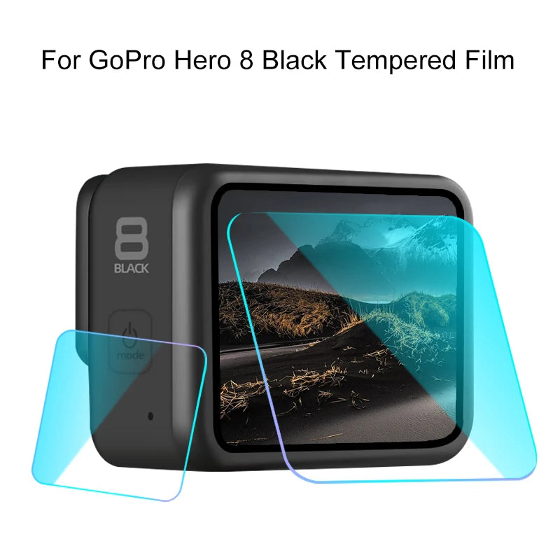 Tempered Glass Screen Protector for Gopro Hero 8 Sport Camera Screen Protector