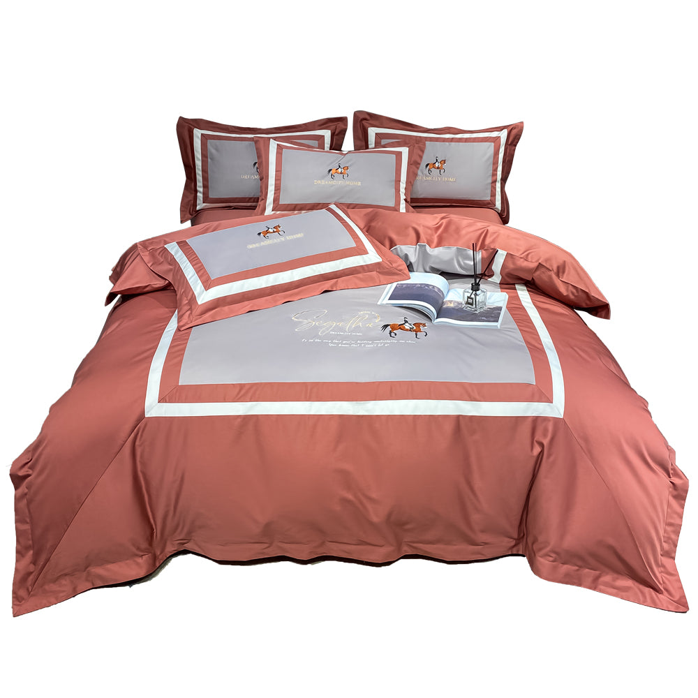 Wholesale Pure Cotton 300 TC 100% Comforter Sets Bedding