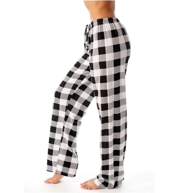 Nightwear Fall Women Trousers Loose Soft Sleepwears Long Lounge