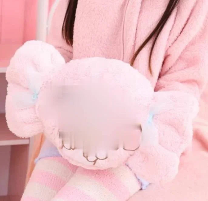 Kawaii Cartoon Pillow Candy Little Star Shaped Plush Soft Back Cushion