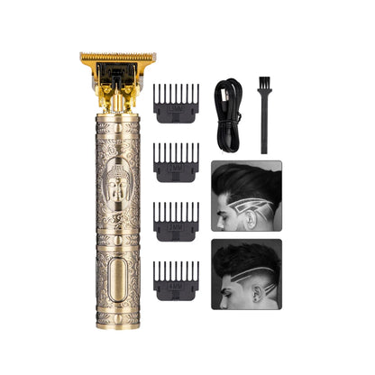 Professional Hair Clippers and Trimmer Set Carving Cordless Men Hair Trimmer