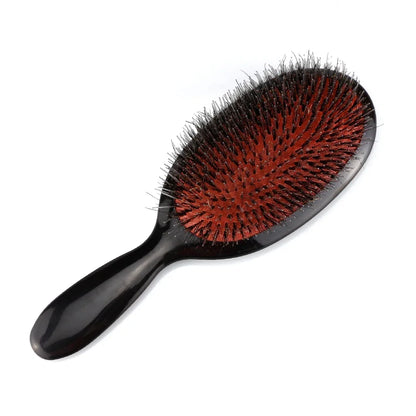 Hair Scalp Massage Comb Boar Bristle Detangling Hair Brush Curly Comb Scalp