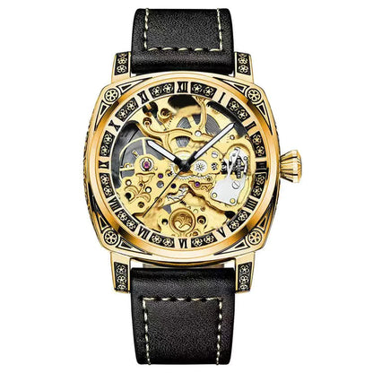 Authentic Brand Carved Watches Fully Automatic Men Watches