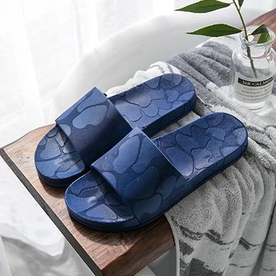 LCIZRONG Classic High Quality Couples Bathroom Slippers Men Summer Home