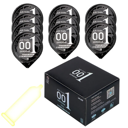 0.01 Ultra Thin Condoms for Men Long Sex Ejaculation Delay Rubber Condom