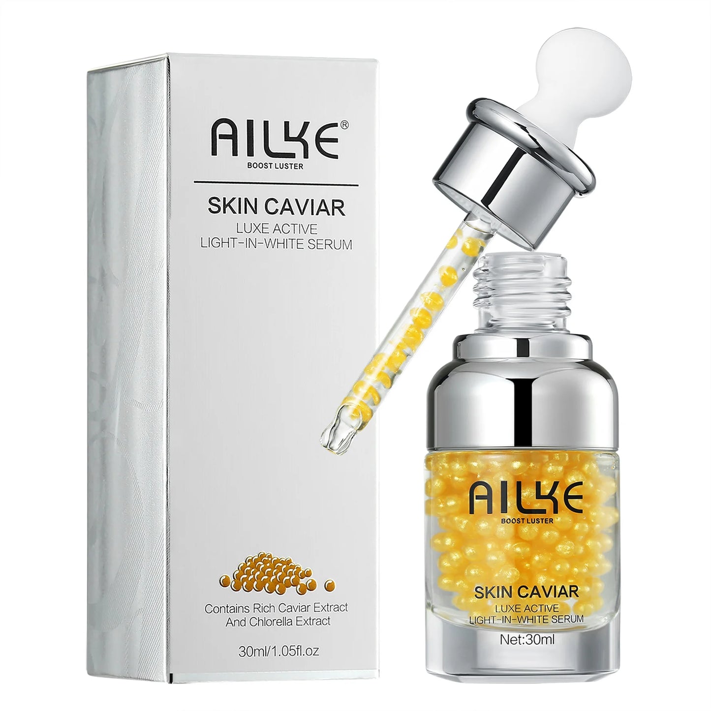 AILKE CAVIAR Serum Anti-Aging Wrinkle Brightening Moisturizing Freckles