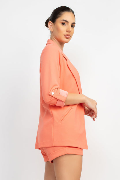 Sweet & Simple Spring Jacket (Apricot)