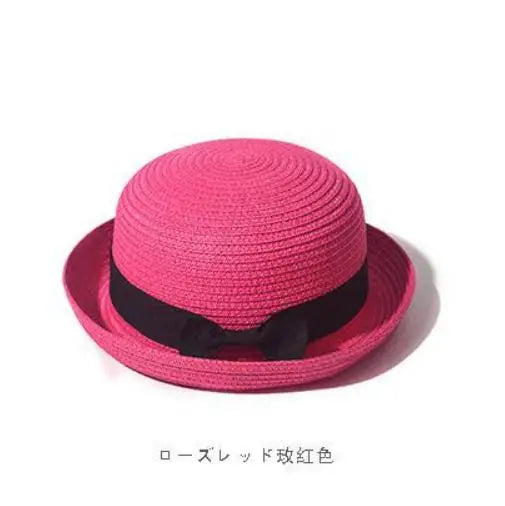 COKK Panama Hat Simple Summer Beach Hat Female Casual Girls