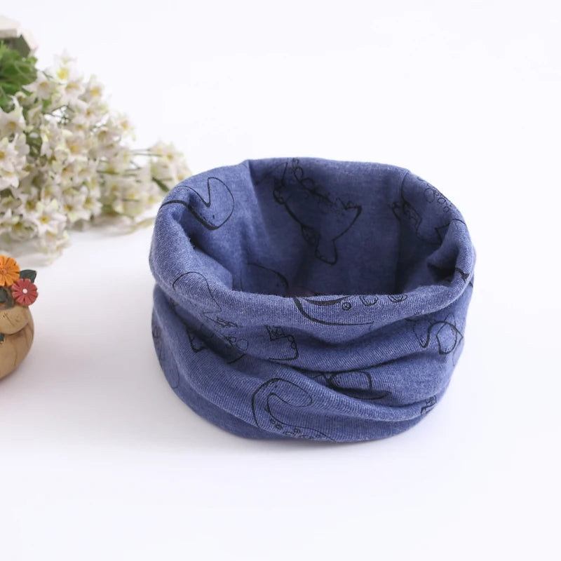 Leemeimei Baby Cotton Neck Scarf Children Warm Scarf Kids Collars Autumn Winter