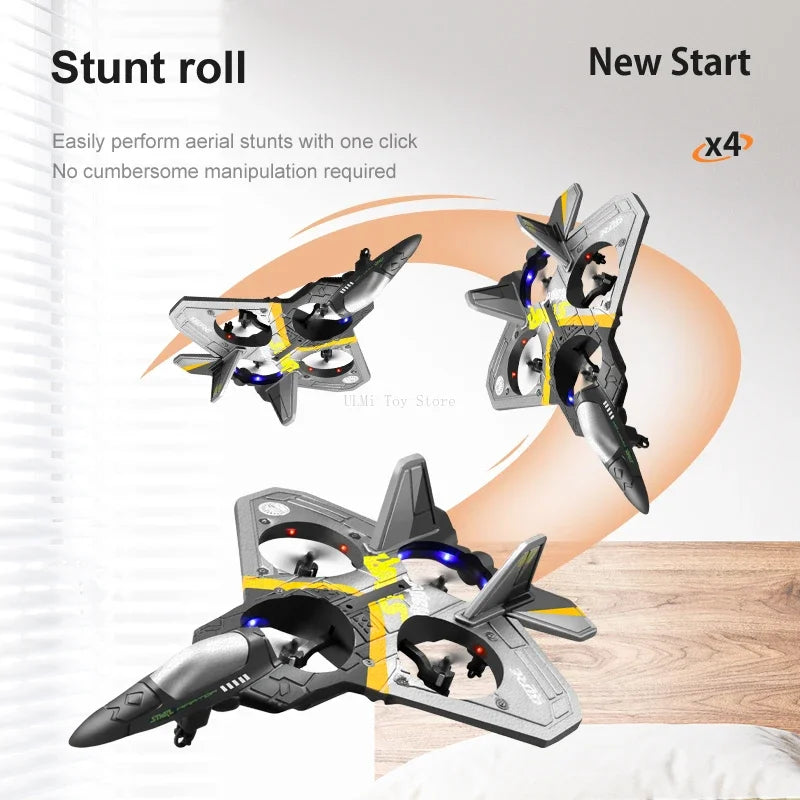 V17 RC Remote Control Airplane 2.4G Remote Control Fighter Hobby Plane Glider