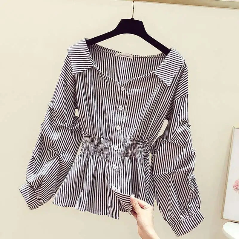 Elegant Women's Shirt Sexy Shirts & Blouses Blusas Casual Shirts