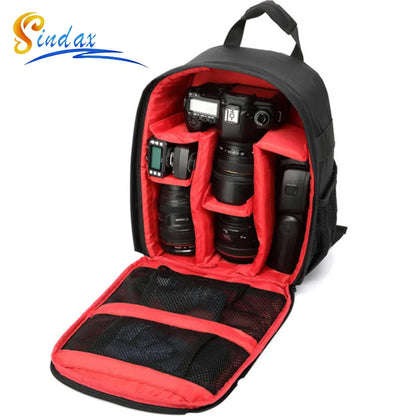 Multi-Functional Camera Backpack Video Digital DSLR Bag Waterproof Outdoor