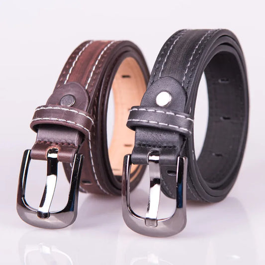 Child Formal Dress Boys Teenage Belt Hot Designer Kids PU Leather Fashion