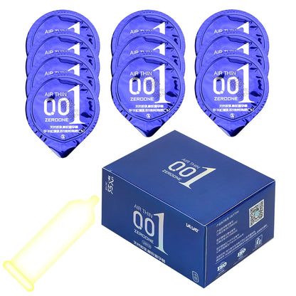 0.01 Ultra Thin Condoms for Men Long Sex Ejaculation Delay Rubber Condom