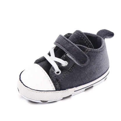 Baby Canvas Classic Sneakers Newborn Sports Baby Boys Girls First