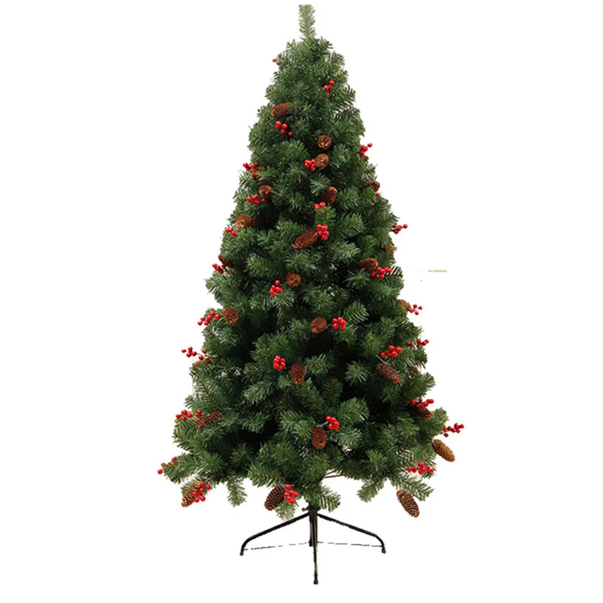 1.5 M Christmas Tree 1.2/1.8 M Luxury Encryption Mixed Pine Cone Red Fruit