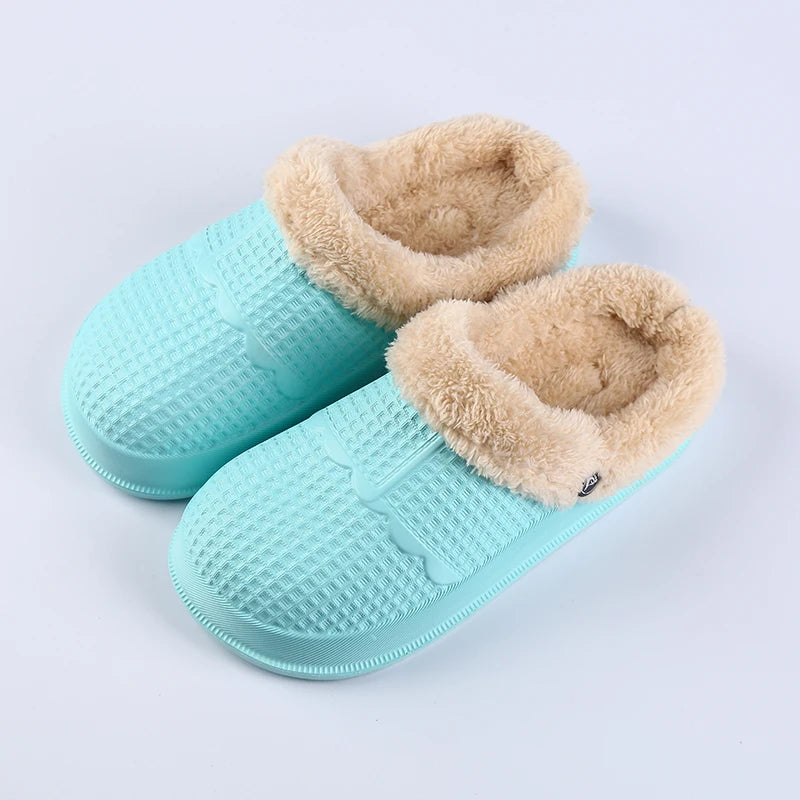 Ltolo Winter Children Kids Boy Mules Warm Clogs Warm Garden Sandals Slippers