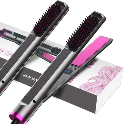 Hot Product Electric Hair Straightener Brush and Hair Comb to Straightener