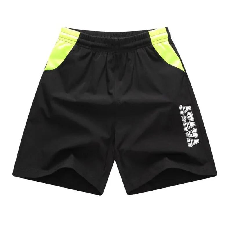 Quick-Drying Kids Sports Shorts Boys Casual Shorts Run Teenager Pants